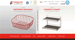 Desktop Screenshot of feroplast.cz